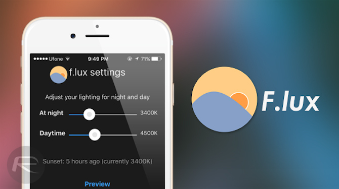Improve the quality of your sleep using F.lux app - Fatos Morina